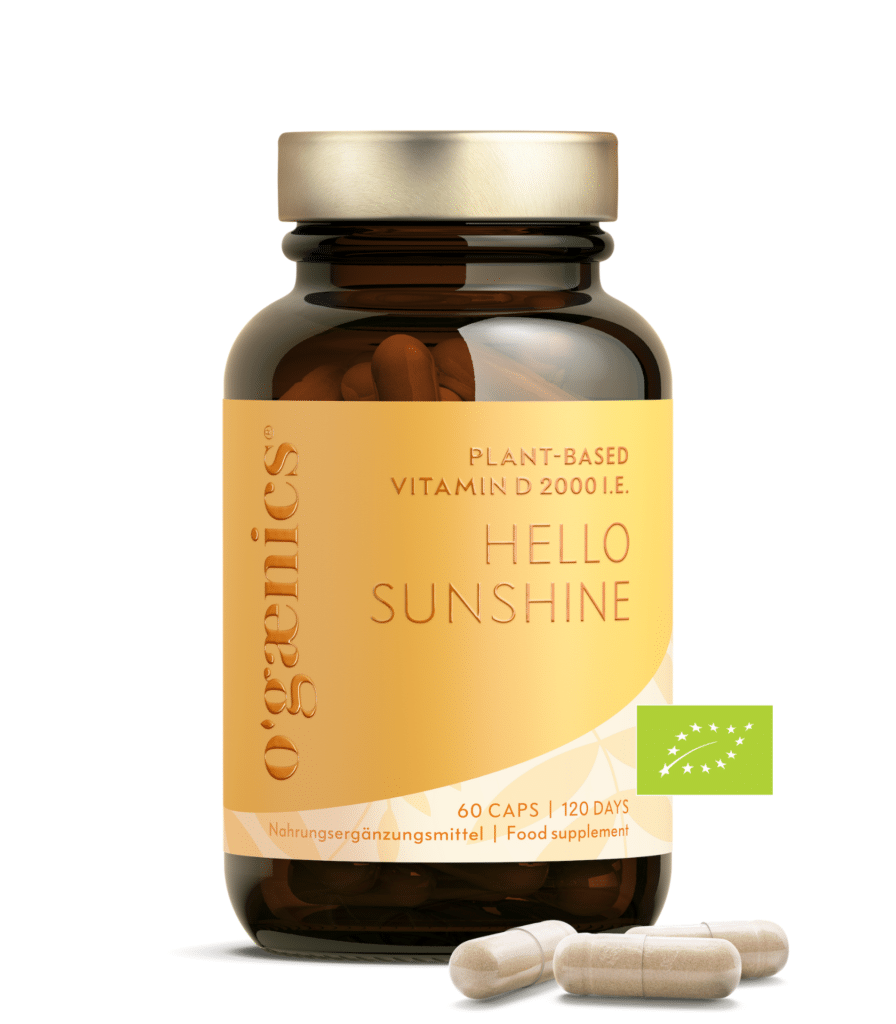 Vitamin D Hello-SunshineOgaenics_Nahrungsergaenzungsmittel