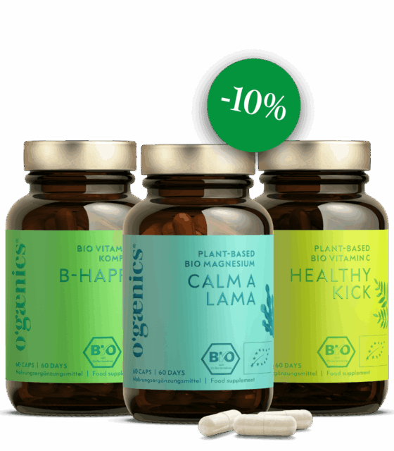 Set-Energie-und-Erholung-bio-nahrungsergaenzung-ogaenics-magnesium-bvitamine-vitaminc-Nahrungsergaenzung-ogaenics