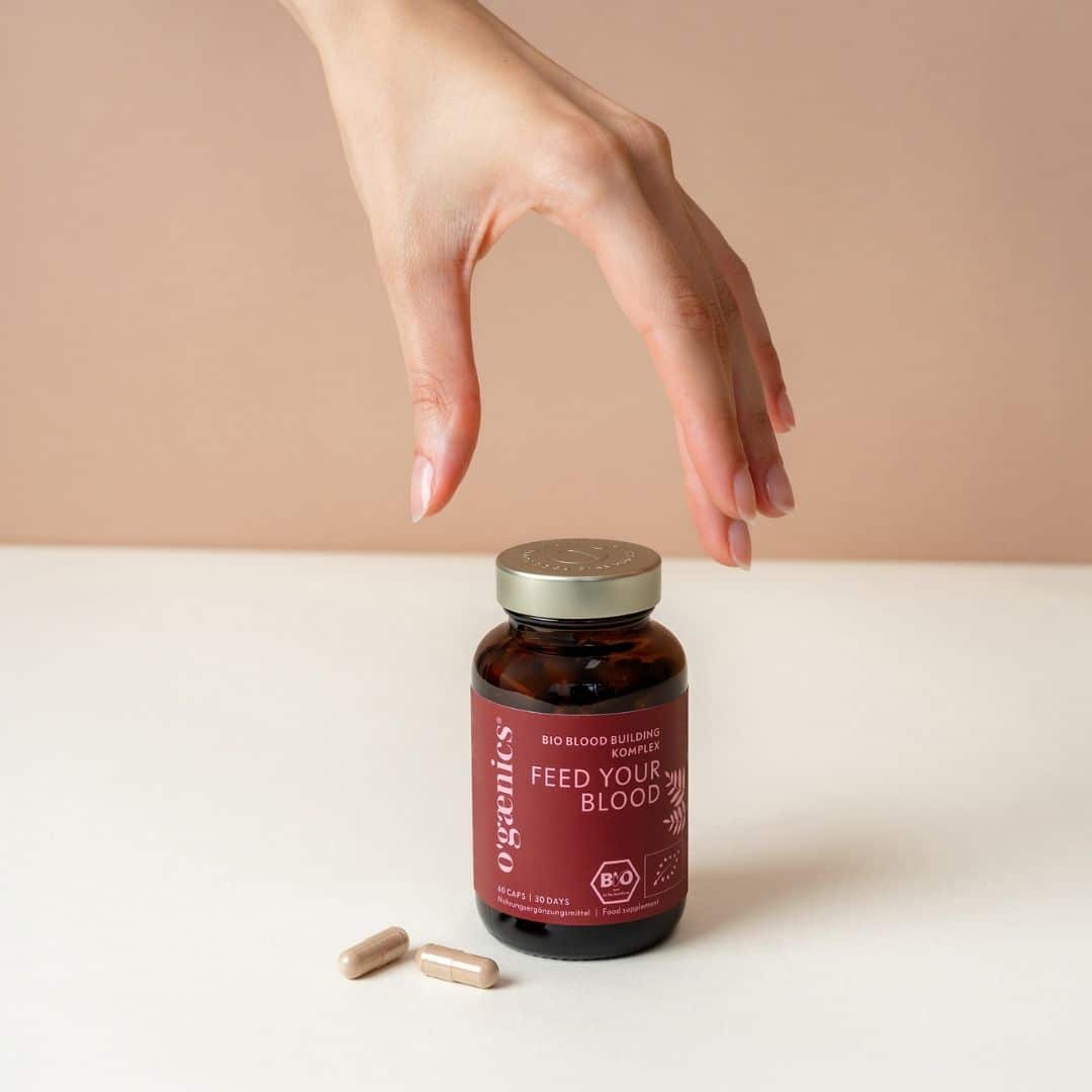 Ogaenics-Feed-Your-Blood-Bio-Blood-Building-Complex-Femmes-Carence en fer-Complément alimentaire-FAQ