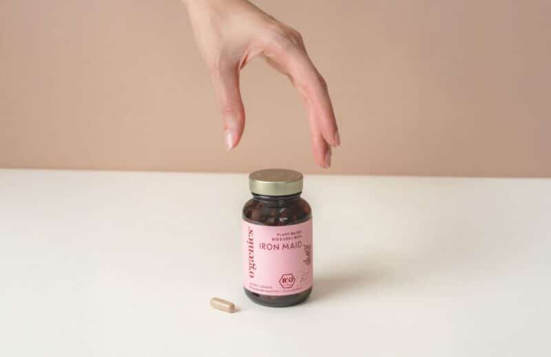 Complément alimentaire Ogaenics-Iron-Maid-Bio-fer plus vitamine (6)