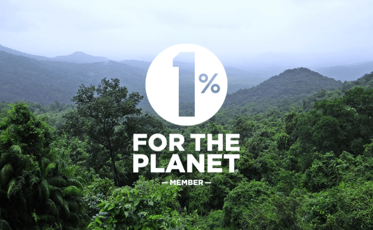 Ecologically committed: 1% for the Planet