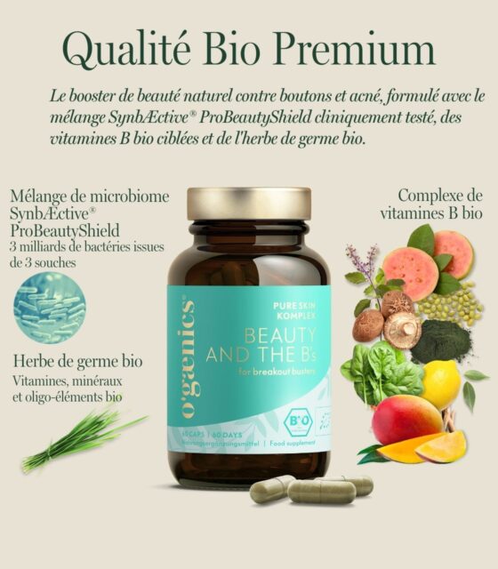 beauty-and-the-bs-pure-skin-complex-bio-biotic-complément-alimentaire