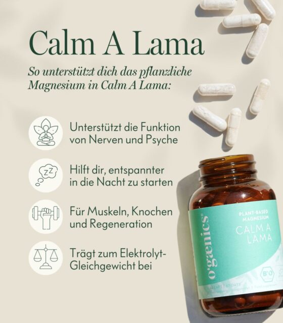 PDP Detailbilder Calm A Lama Plant Based Magnesium