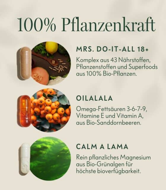 PDP Detailbilder Healthy You Skin Boost Pflanzen