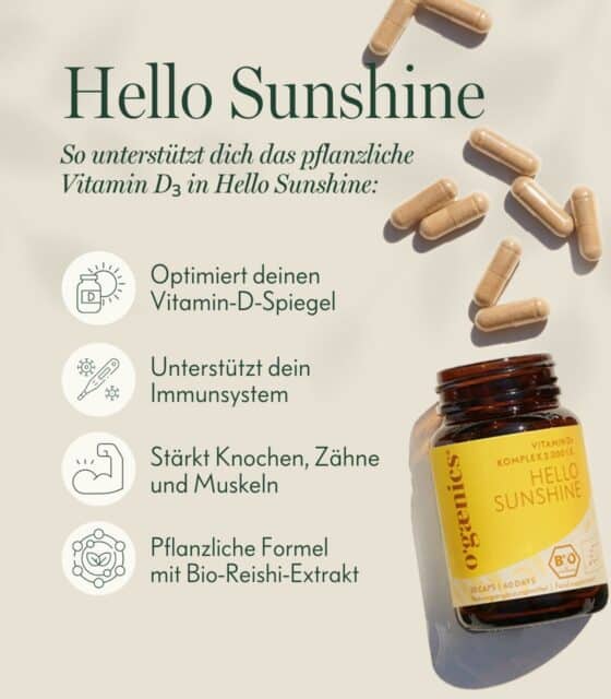 PDP Detailbilder Hello Sunshine Vitamin D3 Komplex 2000IE 30er