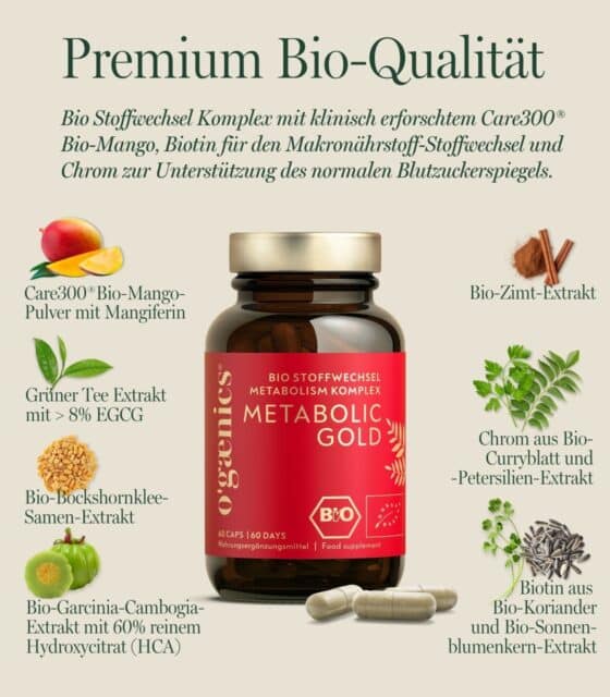 METABOLIC-GOLD-Bio-Stoffwechsel-Metabolism-Komplex