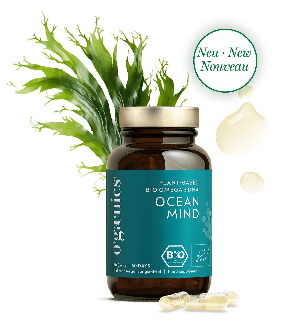 Ogaenics-OCEANMIND-Bio-PLANT-BASED-OMEGA3-DHA-Schizochytrium-Algen-60er-rgb_klein_Neu