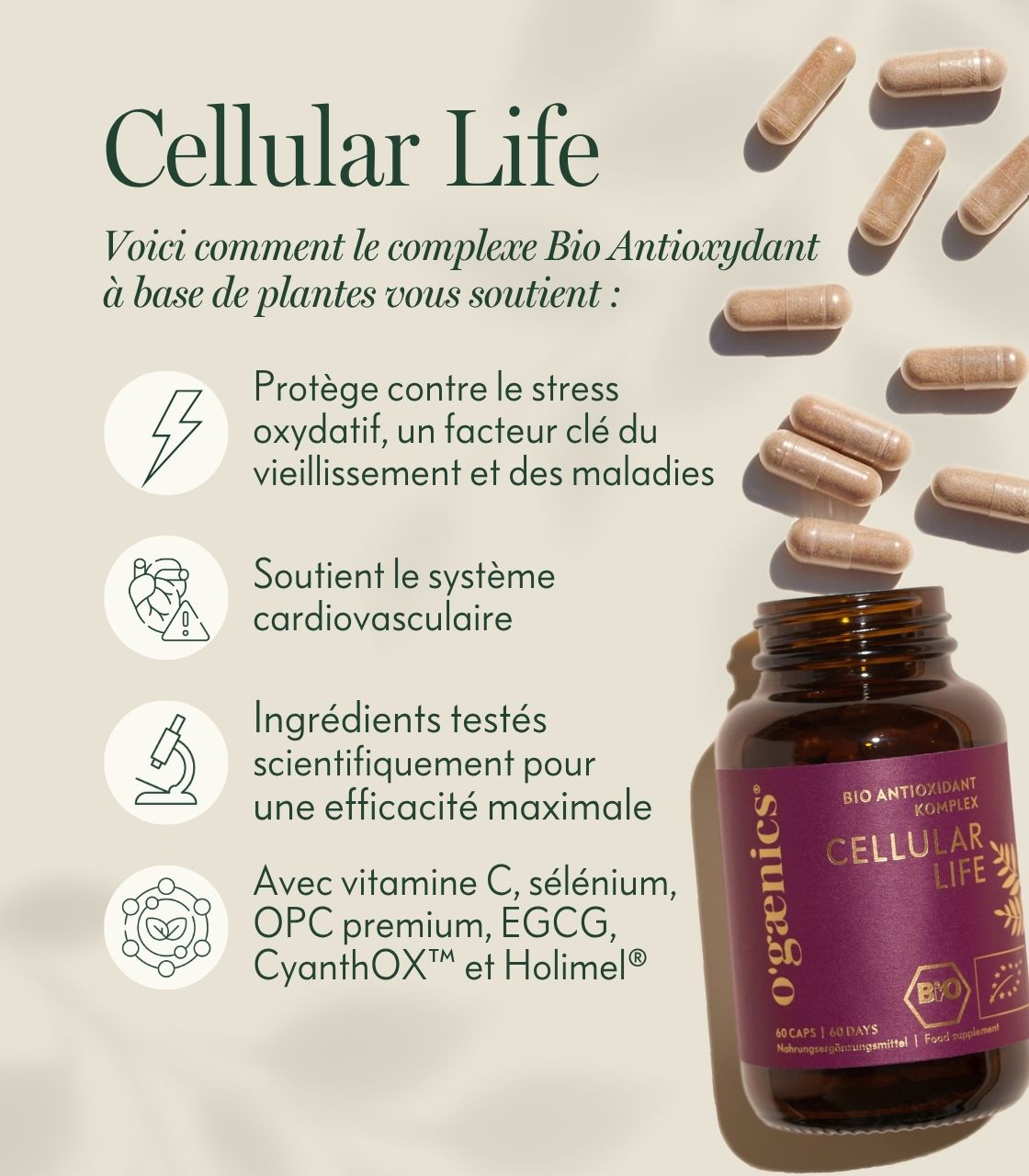 PDP-images détaillées-Cellular-Life-Antioxidant-Complex-Benefits-FR