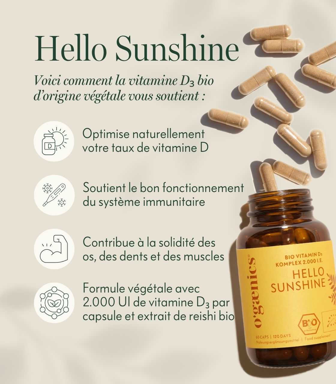 PDP-images détaillées-Hello-Sunshine-Complexe de vitamine D3-2000IE-60-Benefits-FR